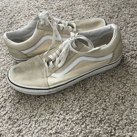 Cream Vans Old Skool - Picture 8 of 9